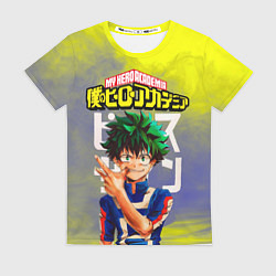 Футболка женская Моя геройская академия Изуку, цвет: 3D-принт