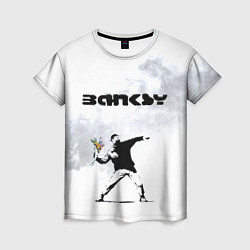 Женская футболка Banksy