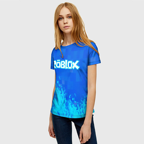 Женская футболка Roblox / 3D-принт – фото 3