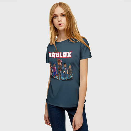 Женская футболка ROBLOX / 3D-принт – фото 3