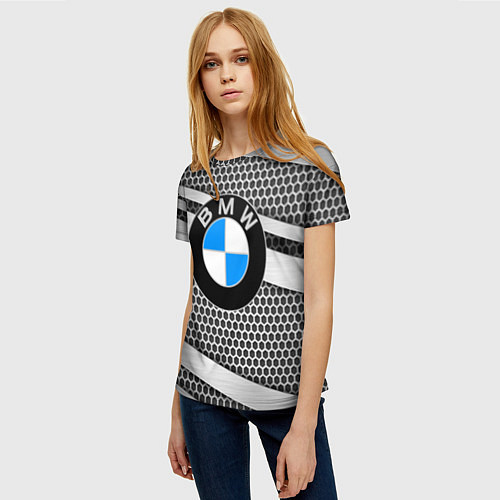 Женская футболка BMW / 3D-принт – фото 3