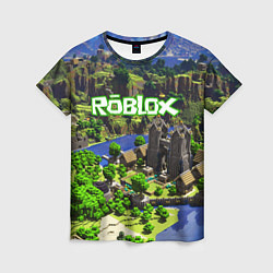 Футболка женская ROBLOX, цвет: 3D-принт