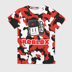 Футболка женская ROBLOX, цвет: 3D-принт