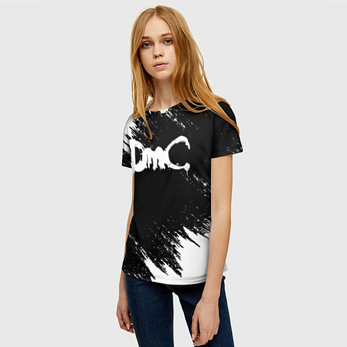 Женская футболка DEVIL MAY CRY DMC / 3D-принт – фото 3