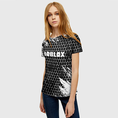 Женская футболка ROBLOX / 3D-принт – фото 3