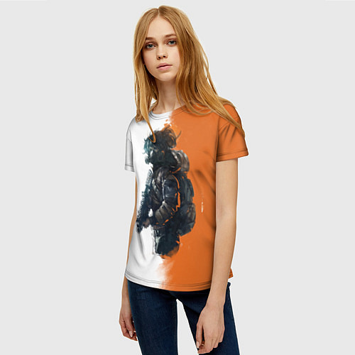 Женская футболка The Division 2 Defender / 3D-принт – фото 3