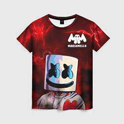 Футболка женская MARSHMELLO, цвет: 3D-принт