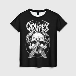 Женская футболка Carnifex