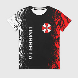 Футболка женская RESIDENT EVIL UMBRELLA, цвет: 3D-принт