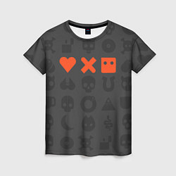 Женская футболка LOVE DEATH ROBOTS LDR