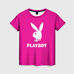 Футболка женская PLAYBOY, цвет: 3D-принт