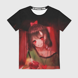 Футболка женская UNDERTALE, цвет: 3D-принт