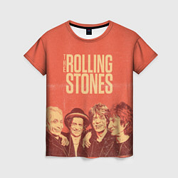 Футболка женская The Rolling Stones, цвет: 3D-принт