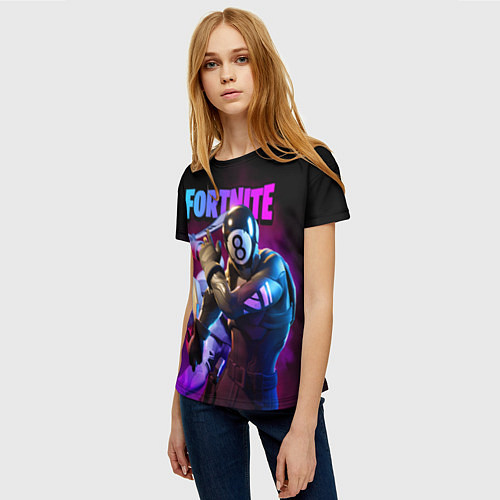 Женская футболка FORTNITE / 3D-принт – фото 3