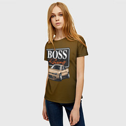 Футболка женская Boss Racing, цвет: 3D-принт — фото 2