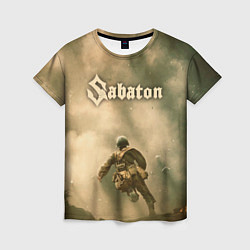 Футболка женская Sabaton, цвет: 3D-принт