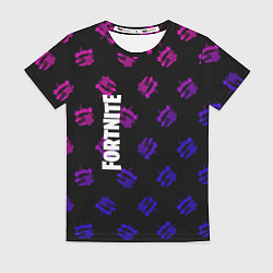 Футболка женская FORTNITE BURGER, цвет: 3D-принт