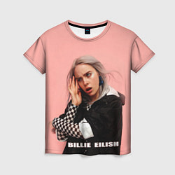 Футболка женская Billie Eilish, цвет: 3D-принт