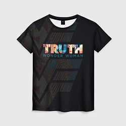Футболка женская Wonder Woman Truth, цвет: 3D-принт