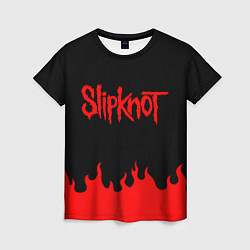 Футболка женская SLIPKNOT, цвет: 3D-принт