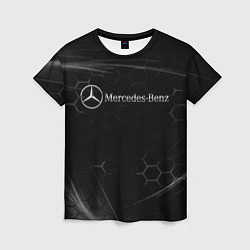 Футболка женская MERCEDES, цвет: 3D-принт