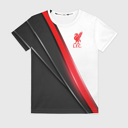 Футболка женская Liverpool F C, цвет: 3D-принт