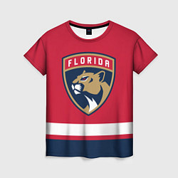Футболка женская Флорида Пантерз, цвет: 3D-принт