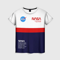 Футболка женская NASA, цвет: 3D-принт