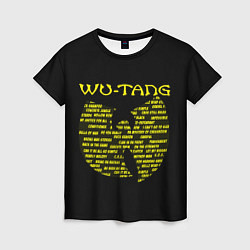 Футболка женская WU-TANG CLAN, цвет: 3D-принт