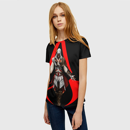 Женская футболка Assassin’s Creed 02 / 3D-принт – фото 3