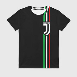 Футболка женская JUVENTUS, цвет: 3D-принт