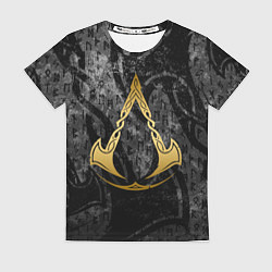 Футболка женская ASSASSINS CREED VALHALLA, цвет: 3D-принт