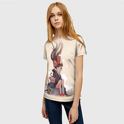 Футболка женская Kiki’s Delivery Service, цвет: 3D-принт — фото 2