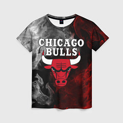 Футболка женская CHICAGO BULLS, цвет: 3D-принт