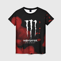 Футболка женская MONSTER ENERGY, цвет: 3D-принт