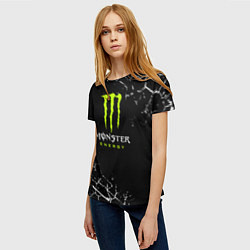 Футболка женская MONSTER ENERGY, цвет: 3D-принт — фото 2
