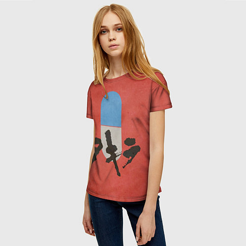 Женская футболка Аниме Акира / 3D-принт – фото 3