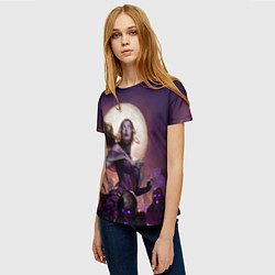 Футболка женская Eldritch Moon, цвет: 3D-принт — фото 2