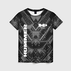 Футболка женская HUMMER, цвет: 3D-принт