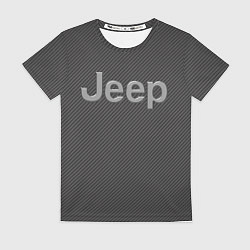 Футболка женская JEEP, цвет: 3D-принт