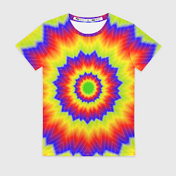 Женская футболка Tie-Dye