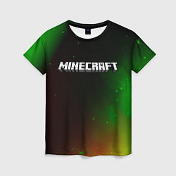 Футболка женская MINECRAFT МАЙНКРАФТ, цвет: 3D-принт