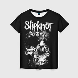 Футболка женская Slipknot, цвет: 3D-принт