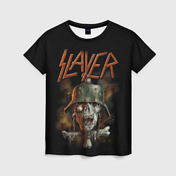 Футболка женская Slayer, цвет: 3D-принт