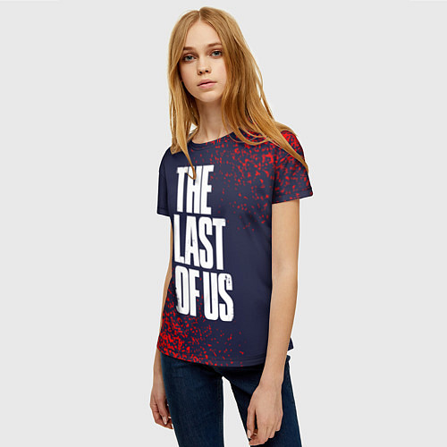 Женская футболка THE LAST OF US ОДНИ ИЗ НАС / 3D-принт – фото 3