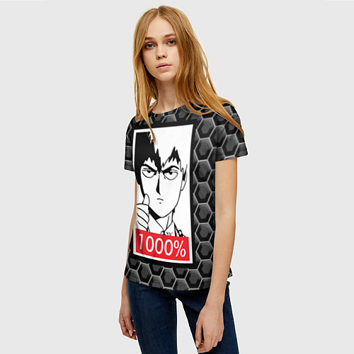 Женская футболка 1000 / 3D-принт – фото 3