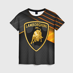 Женская футболка Lamborghini