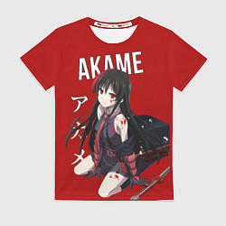 Женская футболка Убийца Акаме