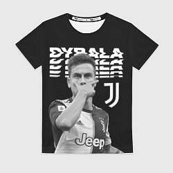 Футболка женская Paulo Dybala, цвет: 3D-принт