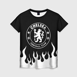 Футболка женская Chelsea BW, цвет: 3D-принт